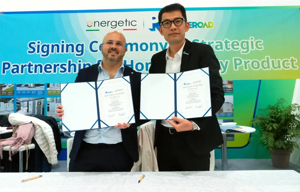 POWEROAD and ENERGETIC Sign Strategic Partnership for Home Energy Product 2