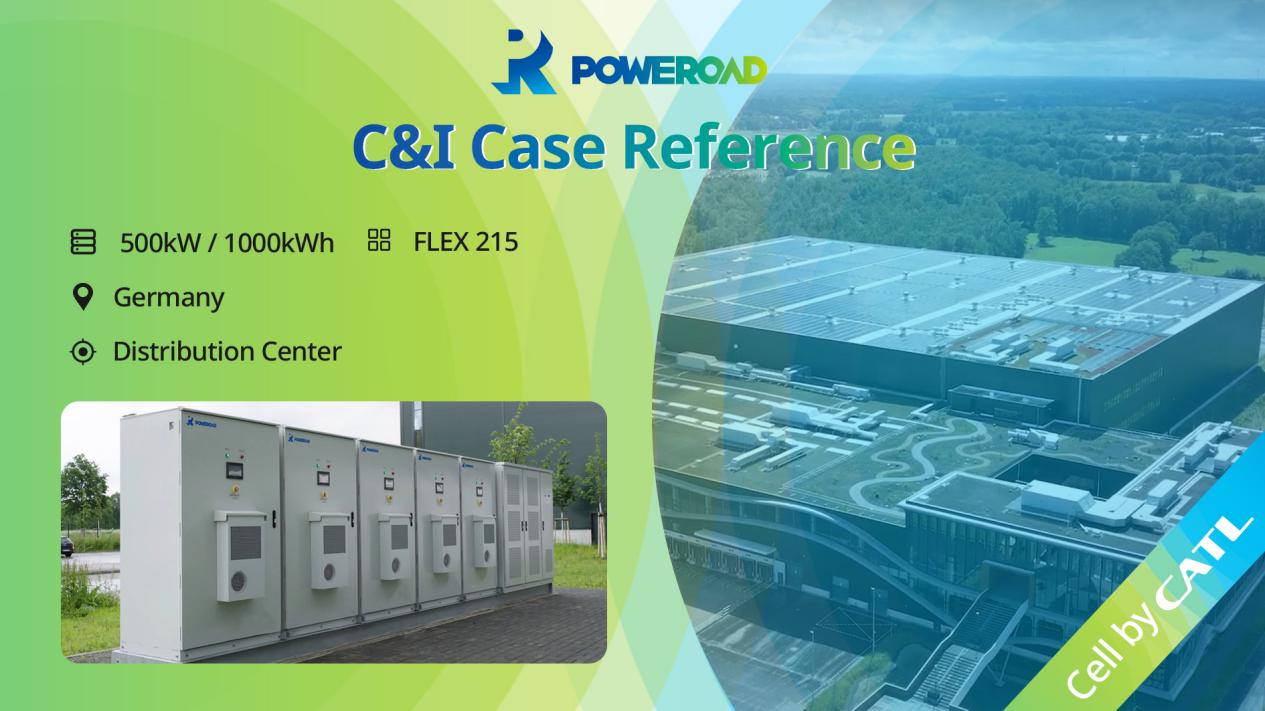 Commercial ESS Project Smart Energy Storage for a Distribution Center in Germany