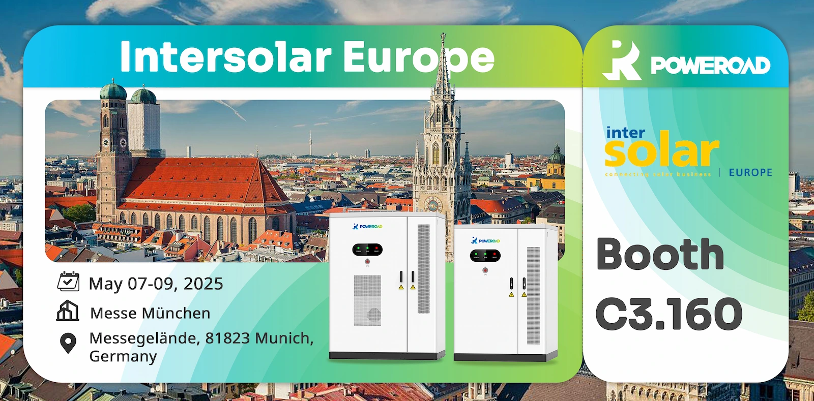 POWEROAD to Exhibit at Intersolar Europe 2025 – Showcasing Smart Energy Storage Solutions2