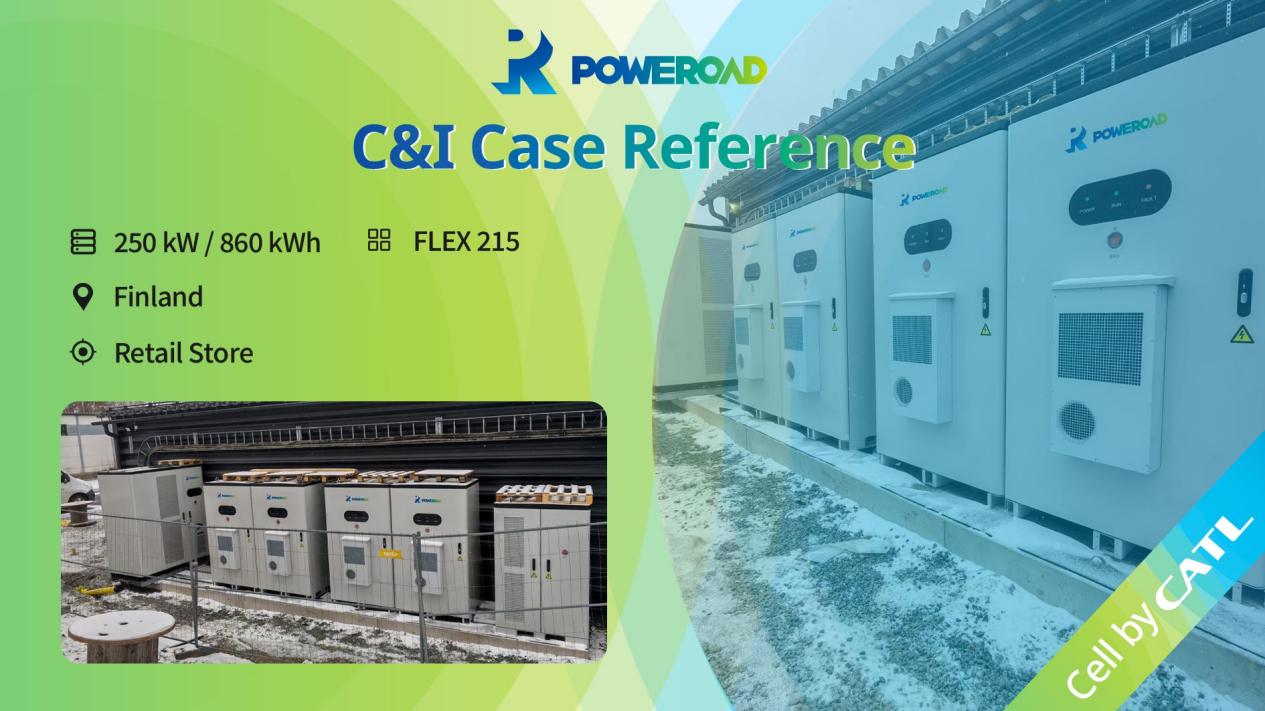 Commercial ESS Project A PV Storage Solution Empowering Green Retail in Finland