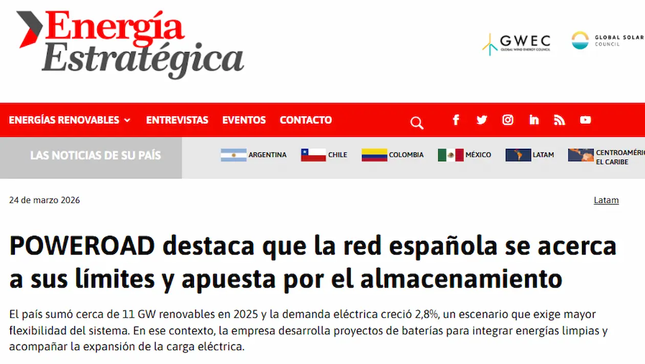 POWEROAD Empowering Grid Flexibility Through Energy Storage