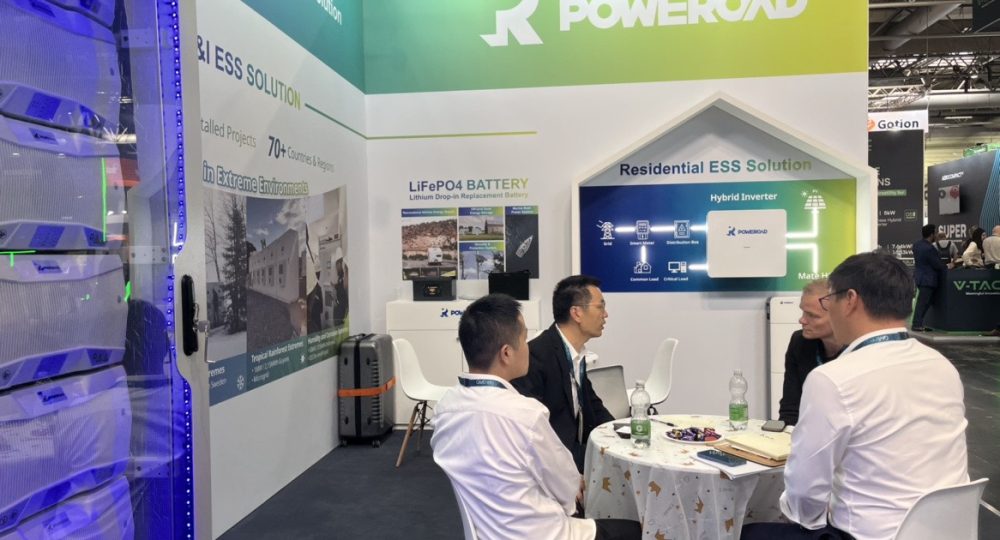POWEROAD Showcased Innovative Energy Storage Solutions at Solar & Storage Live UK 2024