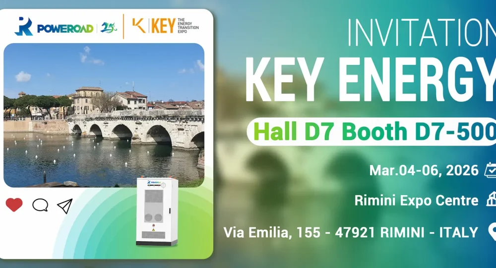 KEY ENERGY 2026-POWEROAD Hall D7 Booth D7-500_Rimini,Italy