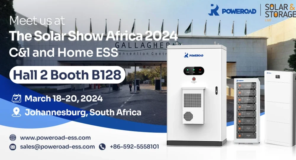 POWEROAD Will Be Exhibiting At The Solar Show Africa 2024